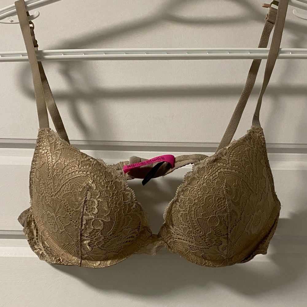 La SENZA Lace Push-Up Bra - Tan
